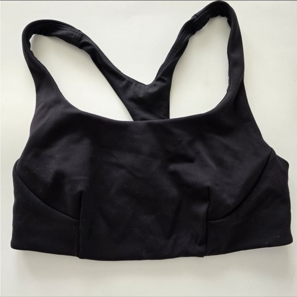 Lululemon Black Wunder Train Bra size 6